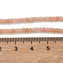Natural Peach Moonstone Beads Strands&nbsp;G-B168-C10-01