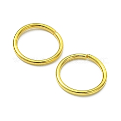 鉄製オープン丸カンセット1箱  混合サイズ  ラウンド  ゴールドカラー  18~21ゲージ  4~10x0.7~1mm  内径：2.6~8mm  10g /サイズ  6サイズ  約1000個/箱&nbsp;IFIN-YW0001-44G