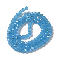 Imitation Jade Glass Beads Strands&nbsp;EGLA-A035-J4mm-L07