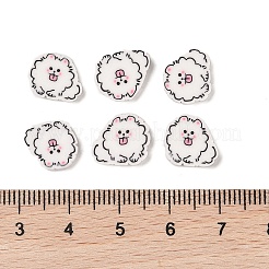 Handmade Polymer Clay Cabochons&nbsp;CLAY-B005-06