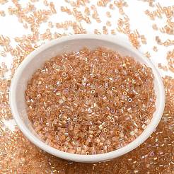 Transparent Colours AB Glass Seed Beads&nbsp;SEED-S042-19B-05
