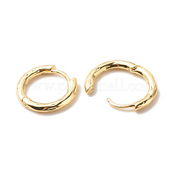 Brass Tubular Hoop Earrings for Women&nbsp;EJEW-G306-01G