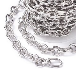 Tarnish Resistant 304 Stainless Steel Oval Link Chains&nbsp;CHS-C002-01P