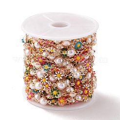 Brass Beaded Chains&nbsp;CHC-K012-04G