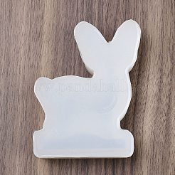 DIYキャンドルシリコンモールド  キャンドル作り用  鹿  ホワイト  110x83x31.5mm&nbsp;SIMO-P014-07B