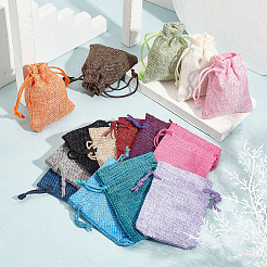 Burlap Packing Pouches&nbsp;ABAG-PH0002-07-WH
