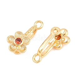 Valentine's Day Brass Micro Pave Cubic Zirconia Pendants&nbsp;KK-A298-14G