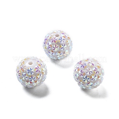 Acrylic Rhinestone Ball Beads&nbsp;OACR-A035-01
