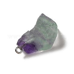 Raw Rough Natural Colorful Fluorite Pendants&nbsp;G-A028-01A
