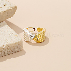 Brass Cuff Open Rings&nbsp;WG9AEE6-01