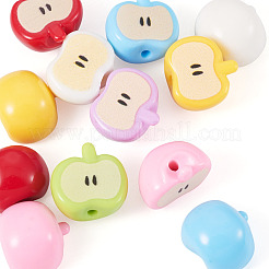 12Pcs Opaque Acrylic Beads&nbsp;MACR-TADJ0001-06C