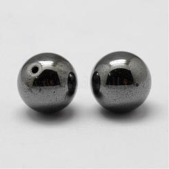 Non-magnetic Synthetic Hematite Beads&nbsp;G-P162-02-8mm