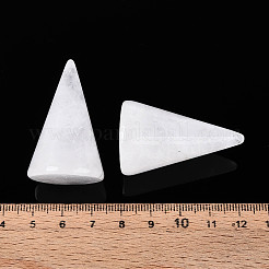 天然水晶リングディスプレイスタンド  円錐形  2.45~2.55x3.9~4.1cm&nbsp;G-T144-06A