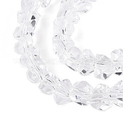 Transparent Glass Beads Strands&nbsp;GLAA-N018-4mm-09