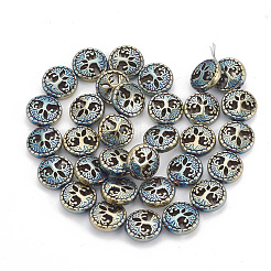 Electroplate Non-magnetic Synthetic Hematite Beads Strands&nbsp;G-N0322-03E