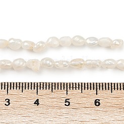 Natural Cultured Freshwater Pearl Beads Strands&nbsp;PEAR-P064-20E-01A