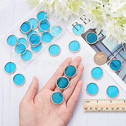 30Pcs Colored Glass Mosaic Tiles&nbsp;DIY-OC0009-45F