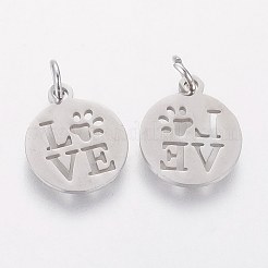 Non-Tarnish 304 Stainless Steel Pendants&nbsp;LS-STAS-Q201-T450S