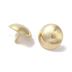 真鍮製ペンダントベイル  鉛フリー＆カドミウムフリー  24KGP本金メッキ  8x5.5mm&nbsp;KK-K383-13G