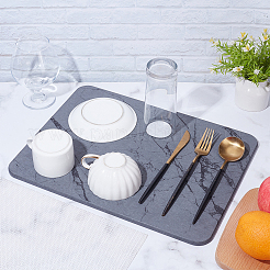 Rectangle Diatomaceous Earth Bathroom Mat&nbsp;AJEW-WH0270-779