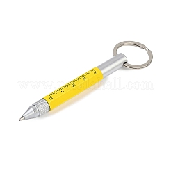 Aluminum Practical 6-in-1 Keychain Pen&nbsp;AJEW-R004-01P-02
