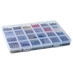 288G 24 Styles 8/0 Glass Seed Beads&nbsp;SEED-FS0001-26A