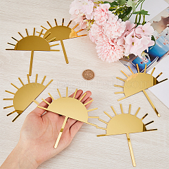 8Pcs Sun Birthday Cake Toppers&nbsp;OACR-CP0001-01