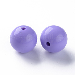Opaque Acrylic Beads&nbsp;MACR-S370-C20mm-SS2114