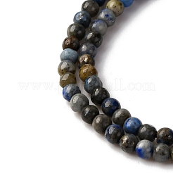 Natural Lapis Lazuli Beads Strands&nbsp;G-L629-A01-3mm
