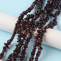 Natural Garnet Beads Strands&nbsp;G-G0003-B25