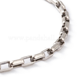 Brass Box Chain Necklaces&nbsp;NJEW-H206-01A-AS