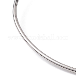 304ステンレススチール製拡張可能バングル  翼合金チャームバングル  アンティークシルバー  内径：2-1/8~2-1/4x2-1/2~2-1/2インチ（5.5~57x6.3~6.5cm）&nbsp;BJEW-JB10008