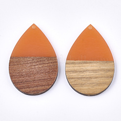 Resin & Wood Pendants&nbsp;RESI-T023-02-M