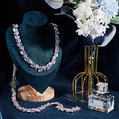 1 Yard(91.4cm) Iron Glass Rhinestone Strass Chains&nbsp;FIND-GF0002-38A