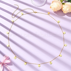 Brass Layered Chain Waist Belts&nbsp;NJEW-CJ00002