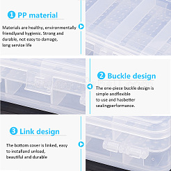 Double Layer Plastic Storage Container&nbsp;CON-BC0001-09