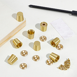 8Pcs Brass Furniture Pads&nbsp;KK-NB0004-14