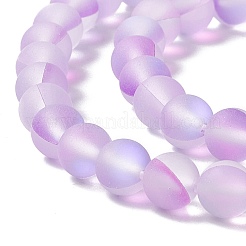 Synthetic Moonstone Beads Strands&nbsp;G-E573-01A-03