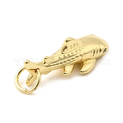 Brass Micro Pave Cubic Zirconia Pendants&nbsp;KK-A266-49A-G