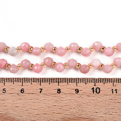 Natural Pink Opal Beads Strands&nbsp;G-T141-54