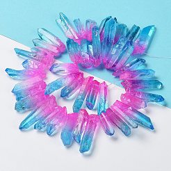 Natural Quartz Crystal Beads Strands&nbsp;G-K191-01D