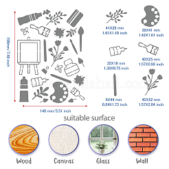 Stainless Steel Cutting Dies Stencils&nbsp;DIY-WH0289-037
