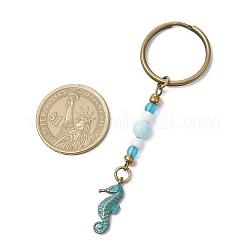 Alloy Conch Pendant Keychains&nbsp;KEYC-JKC01225-04