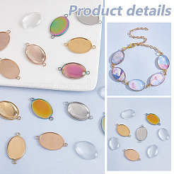 DIY Blank Oval Link Making Kit&nbsp;DIY-PH0021-36