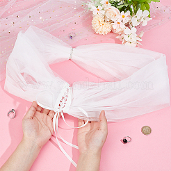 Polyester Bridal Lace Shawls&nbsp;AJEW-WH0473-22