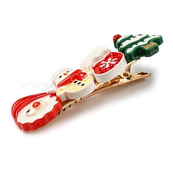 Chistmas Theme Resin Alligator Hair Clips&nbsp;PHAR-F018-03A