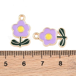 Alloy Enamel Pendants&nbsp;AL-CBA0485-01KCG-04