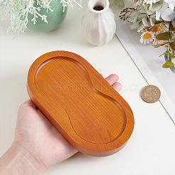 1Pc 2 Slots Wooden Salt and Pepper Mill Holder&nbsp;WOOD-HY0001-27A