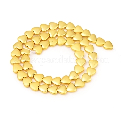Electroplated Non-magnetic Synthetic Hematite Beads Strands&nbsp;G-F682-06A-G