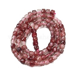 Natural Red Quartz Beads Strands&nbsp;G-H042-A48-02